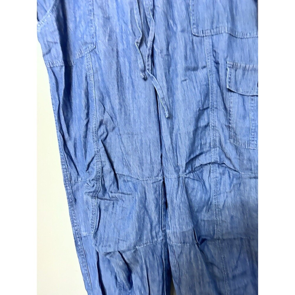 Tommy Hilfiger women's Soft Pant Chambray Blue XL - Picture 3 of 14